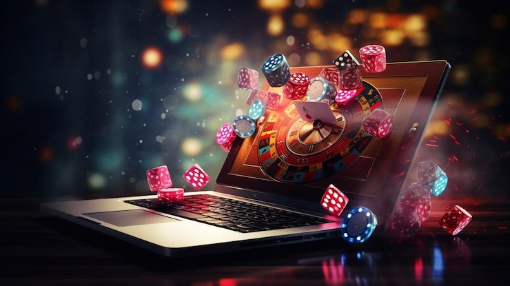 Tampilan permainan slot dan meja kasino live di cnn303